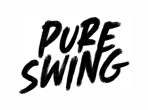 Pure Swing Golf Studio’s Logo